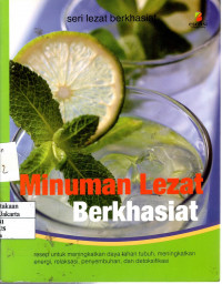 Minuman Lezat Berkhasiat