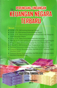 Perundang-Undangan Keuangan Negara Terbaru