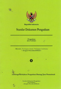 Standar Dokumen Pengadaan : Pengadaan Jasa Lainnya 8