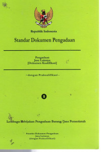 Standar Dokumen Pengadaan : Pengadaan Jasa Lainnya 9