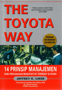 PThe Toyota Way - 14 Prinsip Manajemen Dari Perusahaan Manufaktur Terhebat Di Dunia