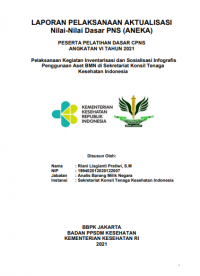 Pelaksanaan Kegiatan Inventarisasi dan Sosialisasi Infografis Penggunaan Aset BMN di Sekretariat Konsil Tenaga Kesehatan Indonesia