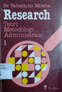 Research: teori metodologi administrasi 1