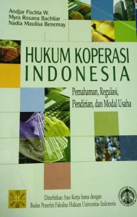 Hukum Koperasi Indonesia : pemahaman, regulasi, pendirian, dan modal usaha